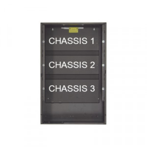 NOTIFIER EQBBC4 Gabinete De 3 Nivels / Serie EQ / Color Negr