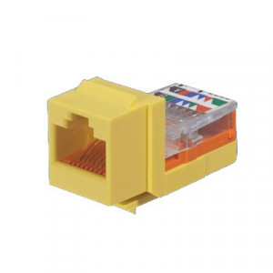 PANDUIT NK5E88MYLY Conector Jack Estilo Leadframe Tipo Keyst