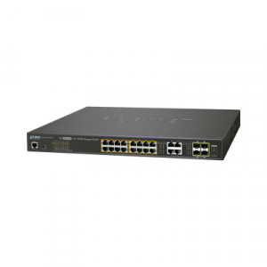 PLANET GS421016UP4C Switch administrable L2 16 puertos 10/10
