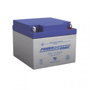 POWER SONIC PS12260NB Bateria de Respaldo UL de 12V 26AH / I