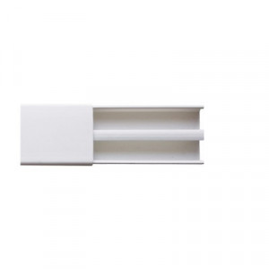 PT48 Thorsman Canaleta blanca dos vias de PVC aut