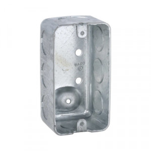 RACO HUB666 Caja (Chalupa) 4x2"/ Profundidad 1-7/8" / 7 Entr