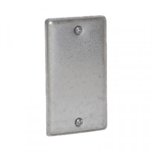 RACO HUB860 Tapa Ciega de 4" X 2" / Acero Galvanizado.
