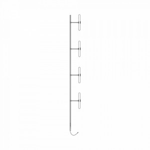 Sd214sf1 Sinclair Antena Aerea De 4 Dipolos 118-1