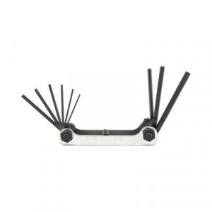 Syscom 116134 Juego de 9 Llaves Allen 0.050" 1/16" 5/64" 3/3