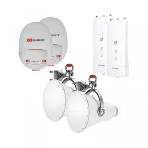 Syscom UHAF5XHD Enlace completo para Backhaul en 5 GHz hasta