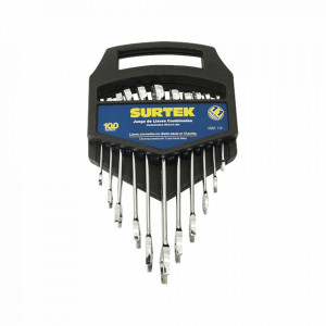 Sysf06m Surtek Juego De Llaves Combinadas En Rack