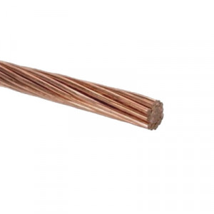 VIAKON A079100M Cable de Cobre Desnudo Semiduro 7 Hilos Cal.
