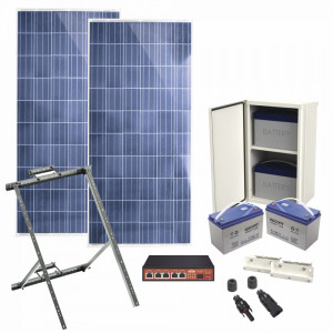 Wi5poe28 Epcom Powerline Kit Solar Witek De 28 W C