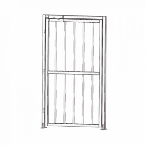 Xd100 Accesspro Puerta Lateral Para Torniquetes De