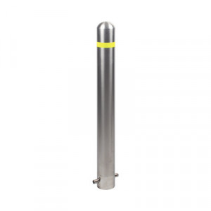AccessPRO XB900FO Bolardo Fijo de Acero Inoxidable de 900 mm