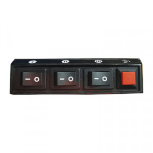 EPCOM INDUSTRIAL SIGNALING XDKQH01 Switch de 4 interruptores