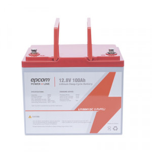 EPCOM POWERLINE LI100A12C Bateria de Litio Ciclo Profundo 12