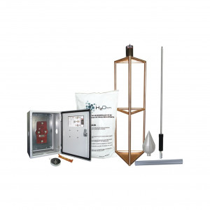Kda05 Total Ground Kit De Pararrayo Con Punta Con