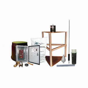 Kitmaster03t Total Ground Kit Pararrayo Con Acceso