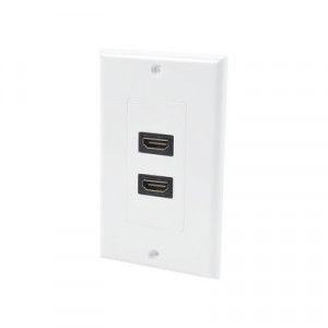 LINKEDPRO BY EPCOM LPFP091 Placa de pared de 2 puertos HDMI