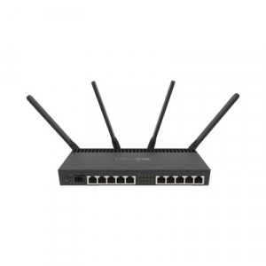 MIKROTIK RB4011IGSPLUS5HACQ2HNDIN Router con Wi-Fi 4x4 MU-MI