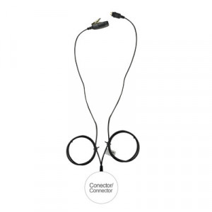 OTTO E12W2KB131 Kit de vigilancia LOC de 2 cables para KENWO