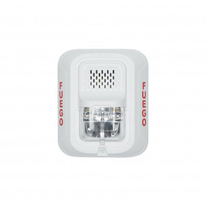 P2wlsp System Sensor Sirena Con Lampara Estrobosco