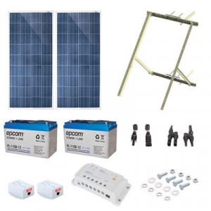 Pl1224g2r Epcom Powerline Kit Solar De 17 W Con Po
