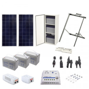 PL1224GRC Syscom Kit Solar de 35 W con PoE 802.3af