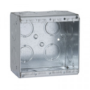 RACO HUB691 Caja Multigang de 2 Gangs/ Profundidad de 2-1/2"