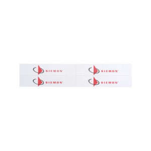 SIEMON CTFPLBL104 Hoja de Etiquetas para Face Plate CT 10 Ho