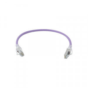 SIEMON ZM6AS0108B Patch Cord Z-MAX Cat6A S/FTP CM/LS0H 1ft C
