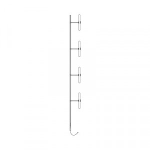 SINCLAIR SD214SF1 Antena Aerea de 4 Dipolos 118-138 MHz 8.5