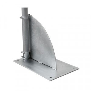 Slmba3g Syscom Towers Base Para Mastil Con Ajuste