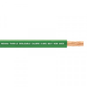 Sly304grn100 Indiana Cable 10 Awg Color VerdeCond