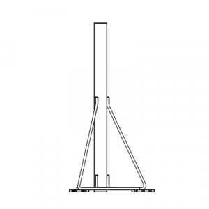 SSV3TT Rohn Punta de torre SSV para seccion 2WST