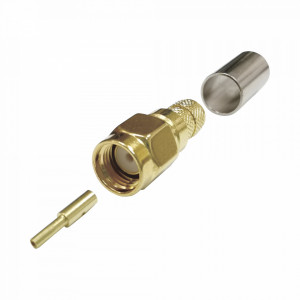 Ttsm0022 Epcom Titanium Conector SMA Macho Inverso