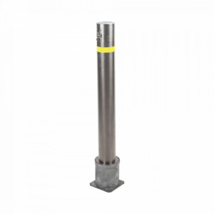 Xb900fl Accesspro Bolardo Desmontable De Acero Ino