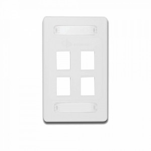 10gmxfps0402 Siemon Placa De Pared Modular 10G MAX