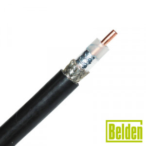 BELDEN 9913 Cable coaxial tipo RG-8/U conductor central de 2