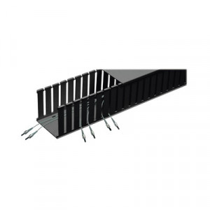 E4X4BL6 Panduit Canaleta Ranurada de PVC sin Tapa