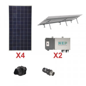 EPCOM KIT2BDM600LV127 Kit Solar para Interconexion de 1.1 kW