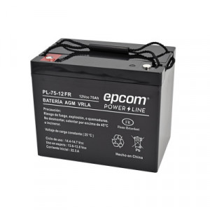 EPCOM POWERLINE PL7512FR Bateria de respaldo / UL / 12V 75