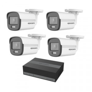 EPCOM PROFESSIONAL EKIT04CVA Kit TurboHD 1080p / DVR 4 Canal