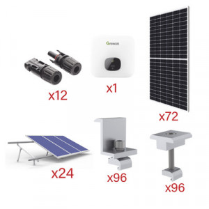 GROWATT KITGT36K550 Inversor Tipo Cadena para Interconexion