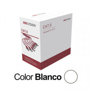 HIKVISION DS1LN6UWCCA Bobina de cable UTP 305 m. Cat6 (24 AW