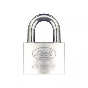 LOCK SYSLCAC40 Candado de alta seguridad con llave de disco/