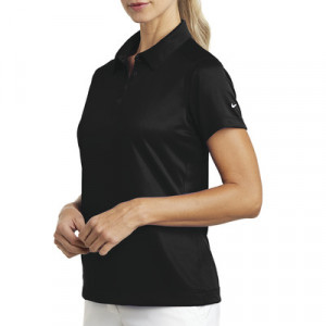 NIKE D354064SXLB Playera Polo Dri-FIT color Negra para Mujer