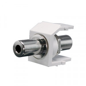PANDUIT NK35MSCIW Modulo Acoplador Estereo de 3.5mm (1/8") T