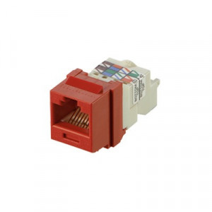 PANDUIT NK6TMRD Conector Jack Estilo TP Tipo Keystone Catego