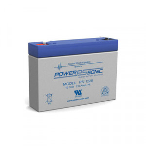 POWER SONIC PS1228 Bateria de Respaldo UL de 12 V 2.8 AH Ide