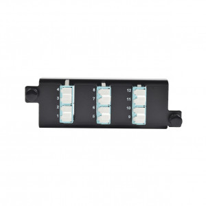 Ppmflcq1201 Siemon Placa Acopladora De Fibra Optic