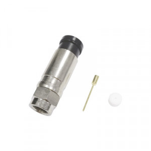 TT11F02 Epcom Titanium Conector F Macho de Compres