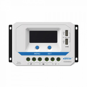 Vs3048au Epever Controlador Solar De Carga PWM 12/